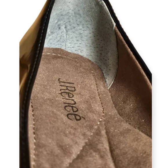 J Renee Elegant Navy Blue Women's Loafers - Picture 5 of 7